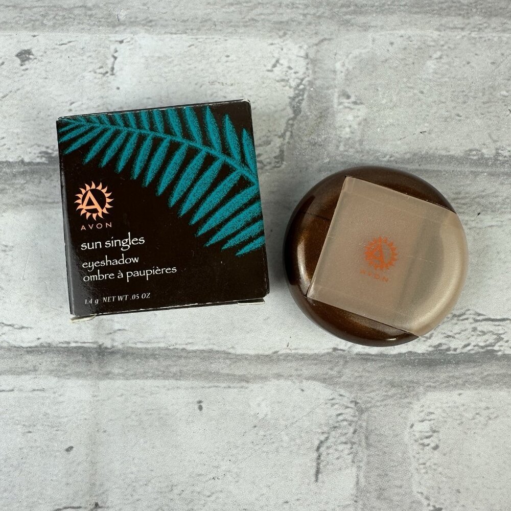 Avon Sun Singes Eyeshadow Mocha Blast New In Box .05oz